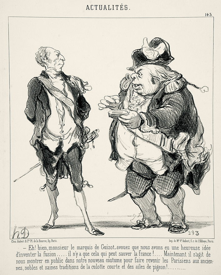  奥诺雷·杜米埃 Honore Daumier ——那好吧！马奎斯·基佐侯爵